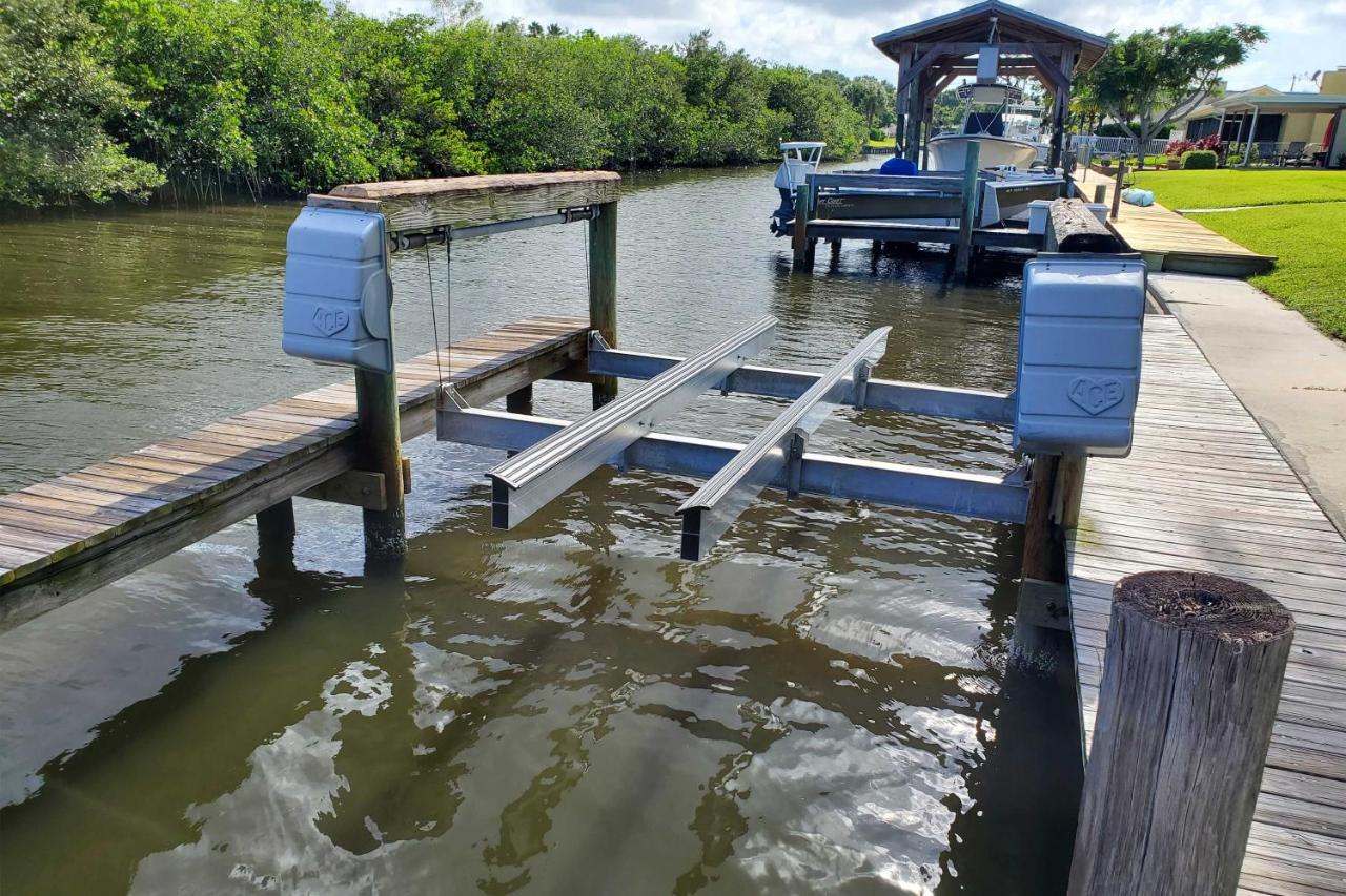 Merritt Island Home With Boat Dock On Canal Front! Exterior photo